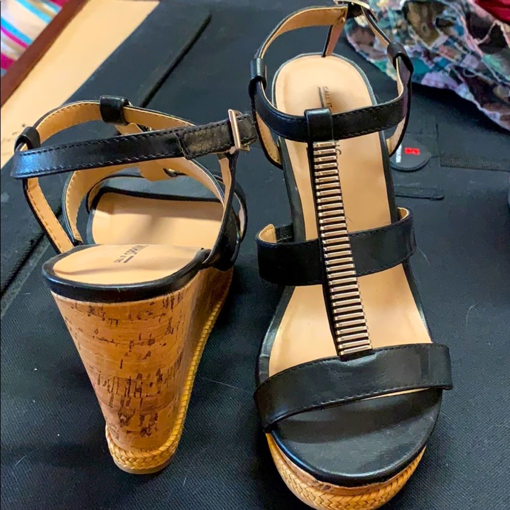 Wedge heel black